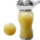 Ver imagem 3 de Torneira Vintage Marmore Cromada Monocomando Água Fria Quente Bancada Luxo
