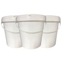 Ver imagem 1 de Balde para Roupa Suja com Tampa 3.6l - 3 Pçs