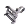 Suporte Universal Gps/Celular para Moto/Bike Em Alumínio Suporte Mania Ajustável - Cinza Claro - 9