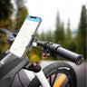 Suporte Universal Gps/Celular para Moto/Bike Em Alumínio Suporte Mania Ajustável - Cinza Claro - 10