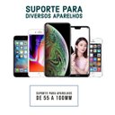Ver mais imagens de Suporte universal GPS/Celular para Moto/Bike em Alumínio Suporte Mania ajustável - unico - Preto