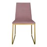 Kit 6 Cadeiras de Jantar Lille Base Aramado Gold Veludo Rosê - Montanaris Decor - 2