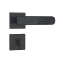 Ver imagem 1 de Fechadura Stam 823/21 RQ1 para Banheiro Quadrada Preto Fosco