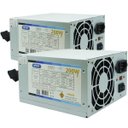 Ver imagem 1 de KIt 2 Fontes Pc Atx 200W Reais Real Silenciosa com Cabo de Força Nova Knup KP-517 Cinza Bivolt