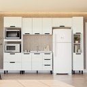 Ver imagem 1 de Armário de Cozinha Modulada Completa 5 Peças 310cm sem Tampo 250056 Meena Politorno Móveis