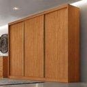 Ver imagem 4 de Guarda Roupa Casal Lôgan 3 Portas 8 Gavetas Cinamomo - Novo Horizonte