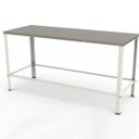 Ver imagem 1 de Bancada Mesa Central Mbr015 Braesi Tampo Inox 160 X 60