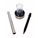 Ver imagem 3 de Kit 10 Luminárias Solar Poste de Jardim Luz Led Economica