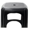 kit 10 Banco Banquetas Banquinhos de Plástico Tramontina Itauna até 100 Kg Cor:Preto - 4