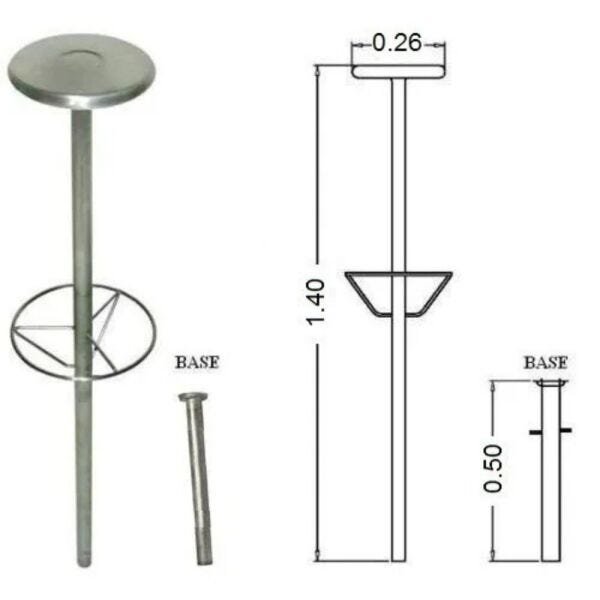 Mesa com 4 Banquetas Bancos Para Piscina de Vinil Azulejo Alvenaria Fibra Bar molhado Aco Inox - 4