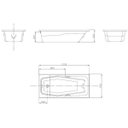 Ver imagem 7 de Banheira de Hidromassagem Individual Acrilbath Top Line Ouro Fino com Cromoterapia LED e Apoio para Cabeça em Acrílico 220V