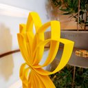 Ver imagem 4 de Estatueta Flor de Lótus - Símbolo Vida, Decoração,quarto - Cor: Amarelo