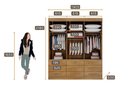 Ver imagem 4 de Guarda Roupa Casal com Espelho 9 Gavetas - Madri-cumaru/fendi - Móveis Novo Horizonte