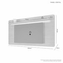 Ver imagem 3 de Painel para TV Cristal até 70 200cm MDF MDP com LED Amadeirado Cinamomo JCM Movelaria