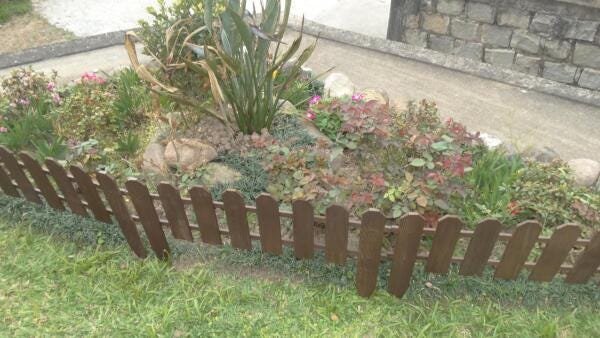 Kit 10 Cerquinhas Decorativas Para Jardim 50 X 50 Cm - 3
