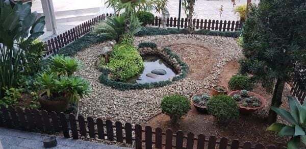 Kit 10 Cerquinhas Decorativas Para Jardim 50 X 50 Cm - 2