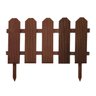 Kit 10 Metros Cercas Para Jardim 50X40Cm Modelo Colonial P - 1