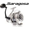 Molinete Shimano Saragosa 8000 SW Drag 12 Kg Rec 5.6:1 - Prateado e preto - 3