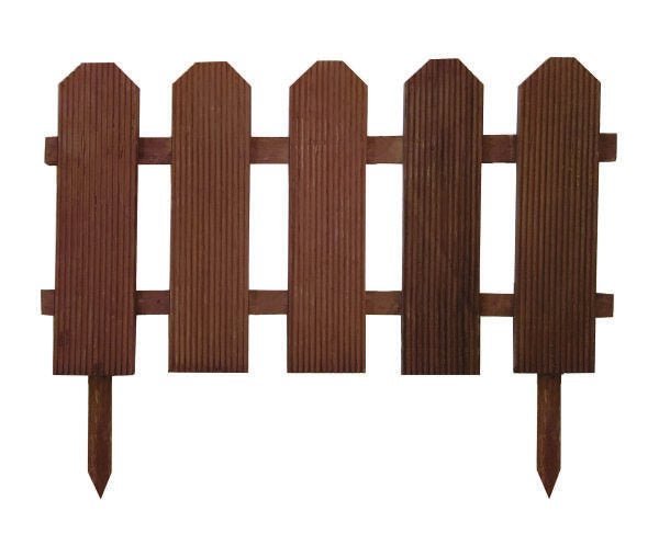 Kit 10 Metros Cerca Decorativa Jardim 50X40Cm Colonial P - 1