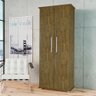 Multiuso Córdoba Duas portas com chave - Amêndoa Wood - Móveis Primus - 1