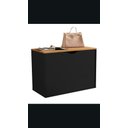 Ver imagem 2 de Sapateira Pequena 2 Andares para Calçados até Número 42:preto Nature