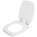 Ver imagem 2 de Assento Sanitário Tampa de Vaso Madeira Mdf Laqueado Stylus para Bacia Celite Quadrado Antigo -