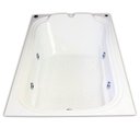 Ver imagem 6 de Banheira de Hidromassagem Dupla Gold Line Ouro Fino 150x110cm em Acrílico Branco 220V