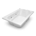 Ver imagem 5 de Banheira de Hidromassagem Dupla Gold Line Ouro Fino 150x110cm em Acrílico Branco 220V