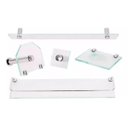 Ver imagem 1 de Kit Acessórios Para Banheiro De Vidro Para Banheiro Incolor