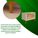 Ver imagem 5 de Berco Noah Classic Areia Fosco com Savana - Moveisaqui