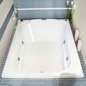 Banheira Hidromassagem Dupla 170x110x40cm 220V Gold Line Ouro Fino