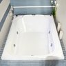 Banheira Hidromassagem Dupla 170x110x40cm 220V Gold Line Ouro Fino - 2