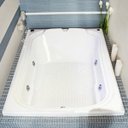 Ver imagem 5 de Banheira Hidromassagem Dupla 170x110x40cm 220V Gold Line Ouro Fino