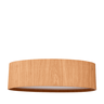 Plafon Oval Madeira 75cm - Freijó - Bivolt - 1