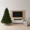 Ver imagem 3 de Arvore Natal Santorini Base Metal Verde 2,1m Florarte