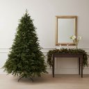 Ver imagem 2 de Arvore Natal Santorini Base Metal Verde 2,1m Florarte