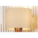 Ver imagem 4 de Abajur para Quarto Pés de Madeira Luxo Palha