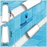 Kit 10 Cantoneiras Côncava Para Piscina Azul Piscina 3,5x25 - 2