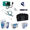 Ver imagem 1 de Kit Acadêmico Verde G-tech + Caneta Lancetadora G-tech + Medidor de Glicose + 50 Lancetas + 50 Tiras