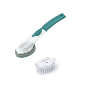 Conjunto Esponja E Escova com Dispenser - Flash Limp