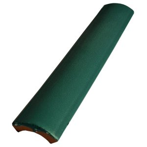 Kit 10 Cantoneiras Côncava para Piscina Verde 3,5x25cm