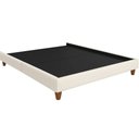 Ver imagem 1 de Cama Japonesa Corea Casal Bouclé Off White - Sallar Home