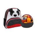 Ver imagem 1 de Kit Mochila com Lancheira Térmica Modelo Panda + 1 Capa Neo Zíper 15.6 + 1 Capa para Tablet + 1