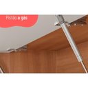 Ver imagem 5 de Torre Quente de Cozinha Paneleiro Thela Macadâmia C/ 3 Portas 70cm Freijo/branco - Telasul