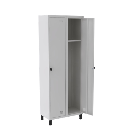 Roupeiro De Aço Guarda-volume Locker 2 Portas Montável