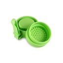 Ver imagem 3 de Mini Liquidificador Portátil Recarregável Pratico 6 Lâminas Verde