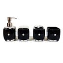 Ver imagem 7 de Kit Banheiro Lavabo Conjunto Porta Sabonete Líquido Escova