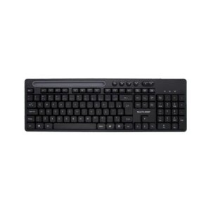 Teclado com fio e Suporte para Celular Multilaser TC262
