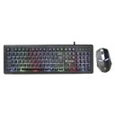 Ver imagem 2 de Teclado e Mouse Gamer Tc3212 Hayom Preto com Led Rgb
