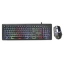 Ver imagem 2 de Teclado e Mouse Gamer Tc3212 Hayom Preto com Led Rgb